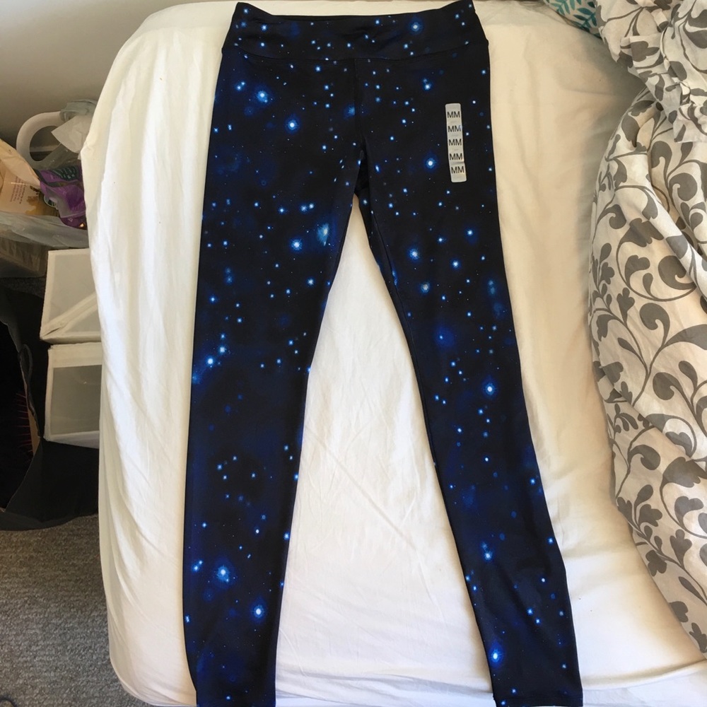 Forever 21 Activewear Galaxy Leggings